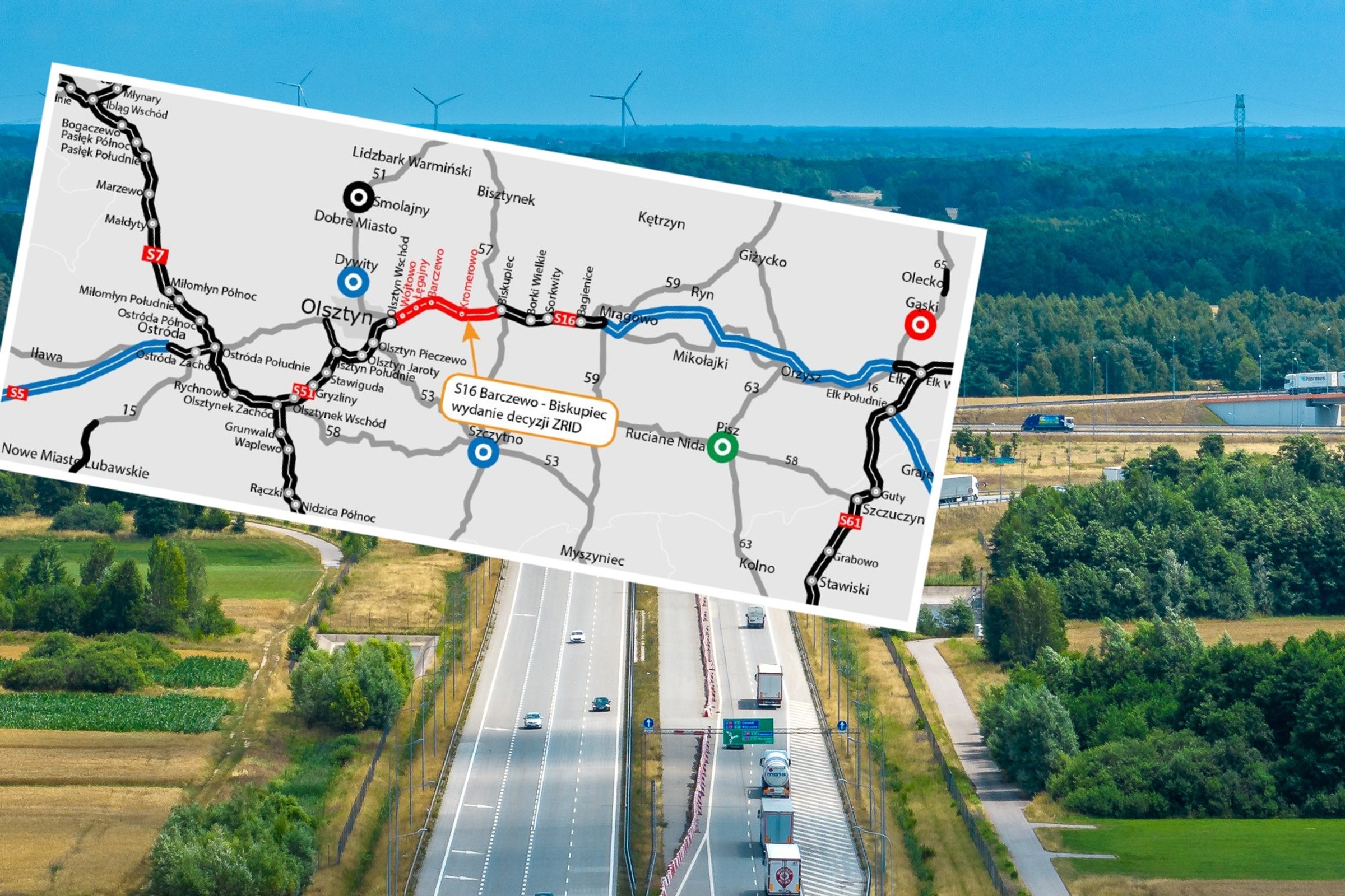 Rusza budowa kolejnego odcinka S16. Ekspresówka w zapomnianym regionie Polski