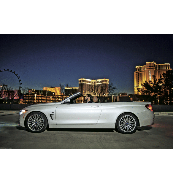 BMW serii 4 | Test na ulicach Las Vegas