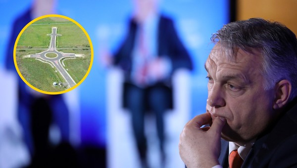 Orban zbudował rondo. Kosztowało 5 mln zł, a prowadzi donikąd