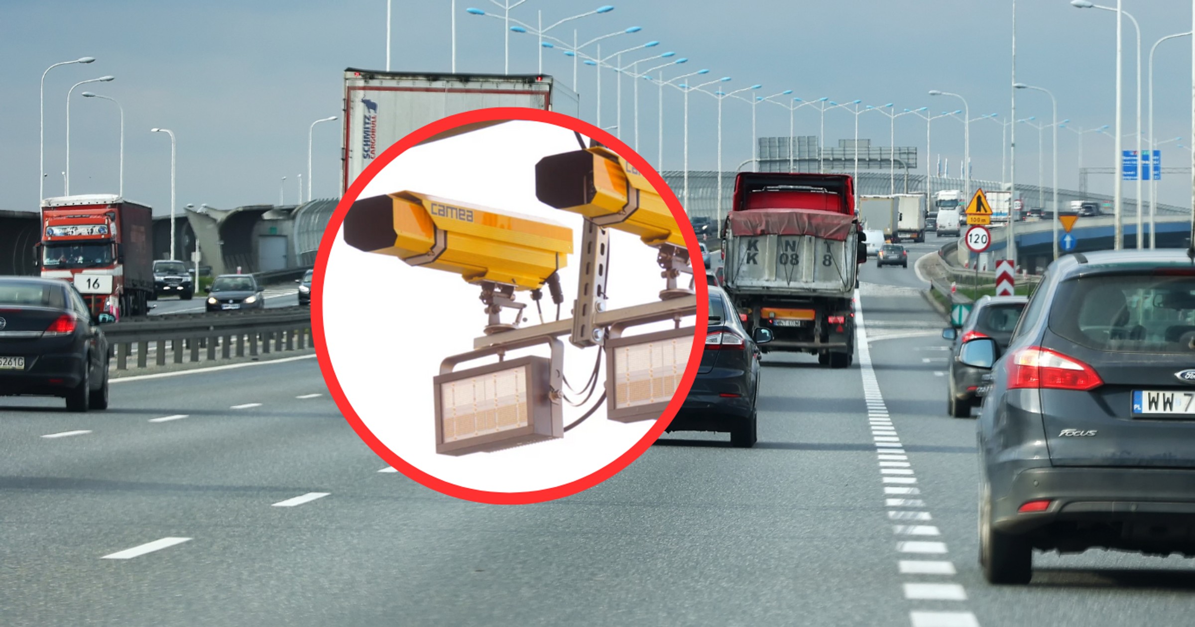 Odcinkowy pomiar prędkości na autostradzie A4 pod Wrocławiem świetnie się sprawdza (Fot. kamer: Piotr Szypulski/Auto Świat)
