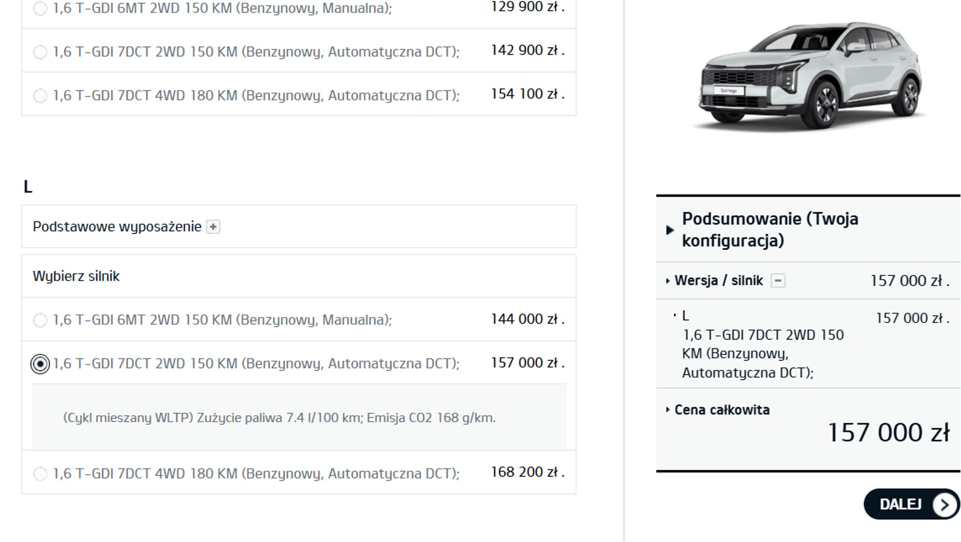O taką Kię Sportage pytałem dealerów marki w całej Polsce