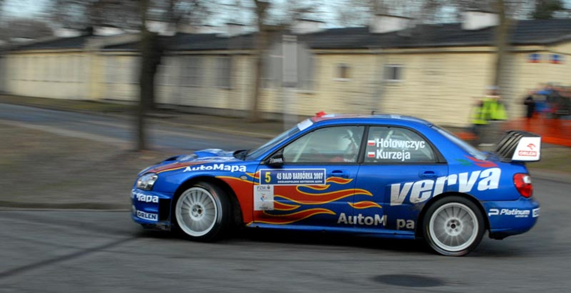 Rajd Barbórka 2007: Hołek o sukcesie na Karowej