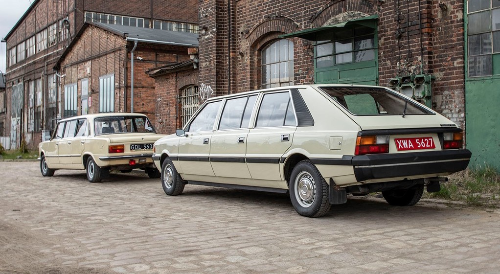 Polski Fiat 125p "Jamnik" i FSO Polonez Long