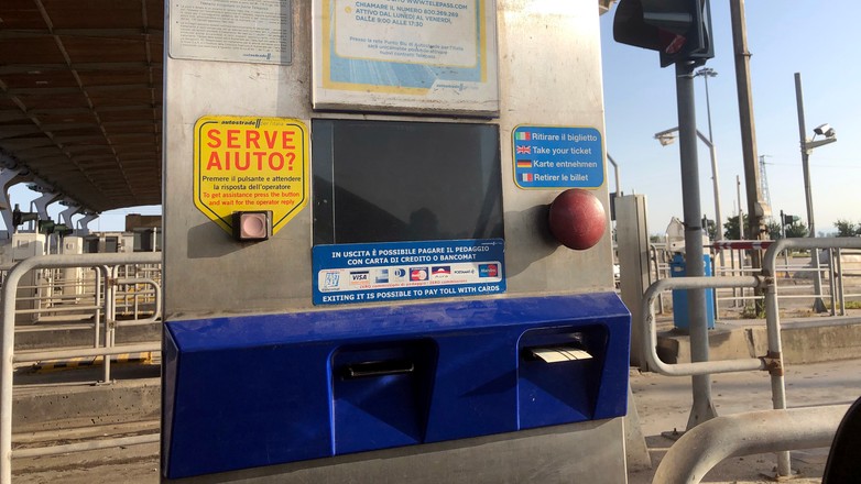 Opłata za autostradę we Włoszech