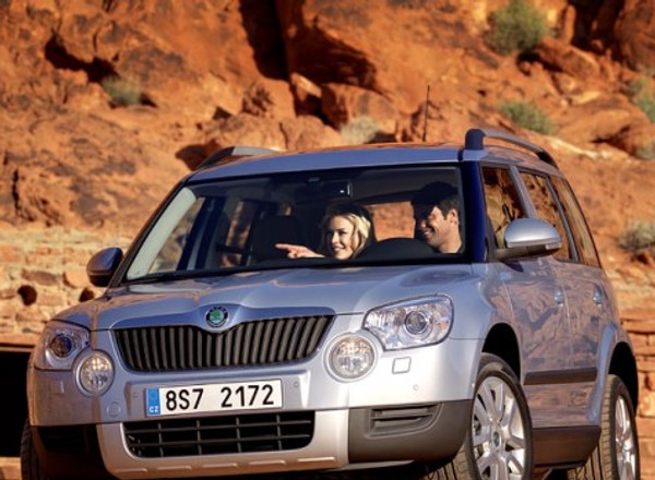 Škoda Yeti wydłuży się o 60 mm