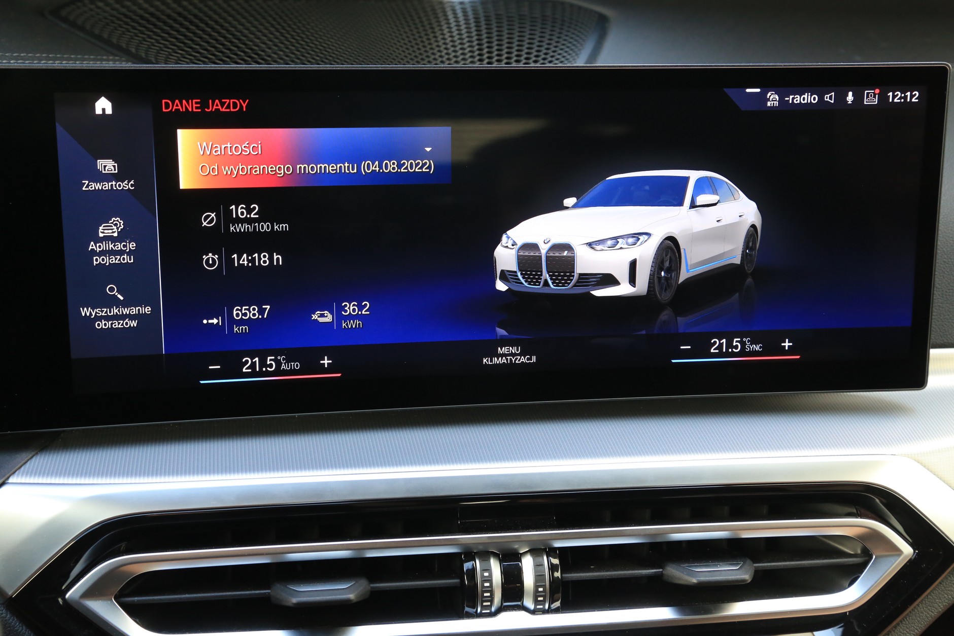 BMW i4 eDrive40 2022 r. 1 generacja