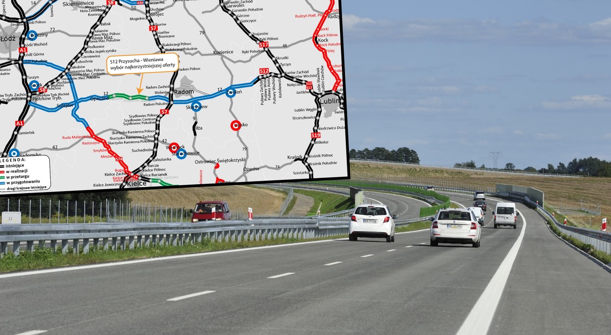 GDDKiA wybrała wykonawcę odcinka trasy S12. Ta sama firma wybuduje fabrykę Izery