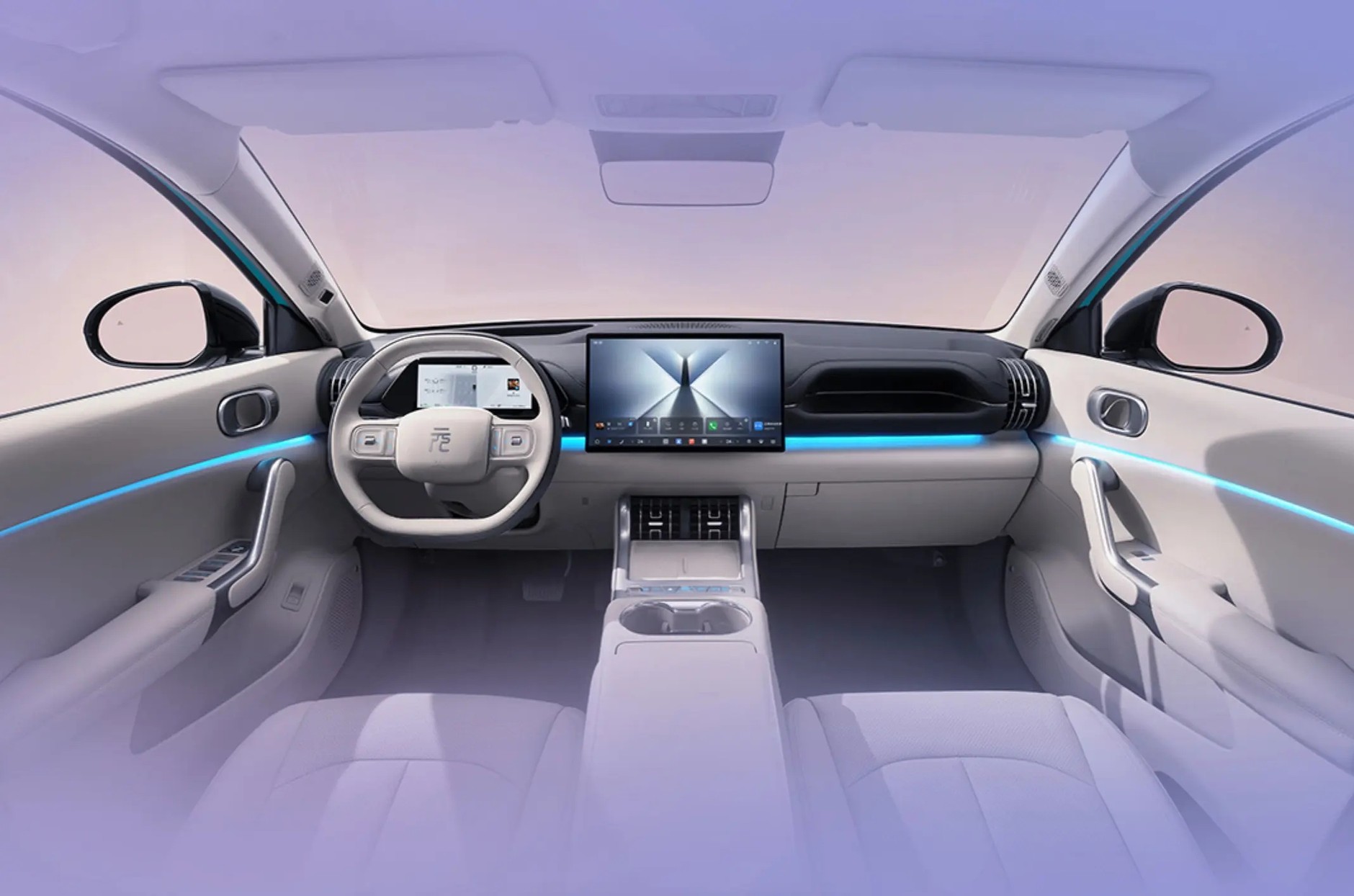 Wnętrze nowego BYD Yuana Plus (Atto 3)