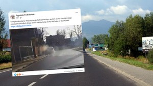 Pijacki "rajd" na zakopiance. Góral ruszył do akcji. "Bogu dzięki" [WIDEO]
