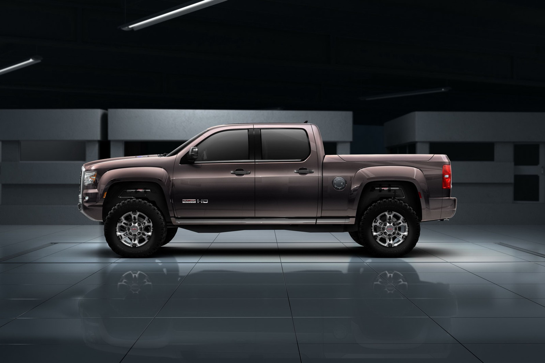 Atrakcyjny pikap GMC Sierra HD w Detroit