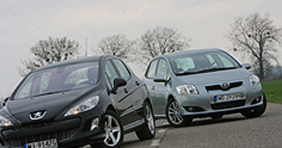 Peugeot 308 kontra Toyota Auris - Francuska kontrofensywa