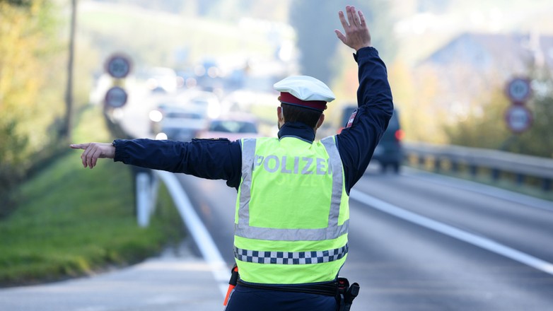 Policja austriacka – kontrola drogowa