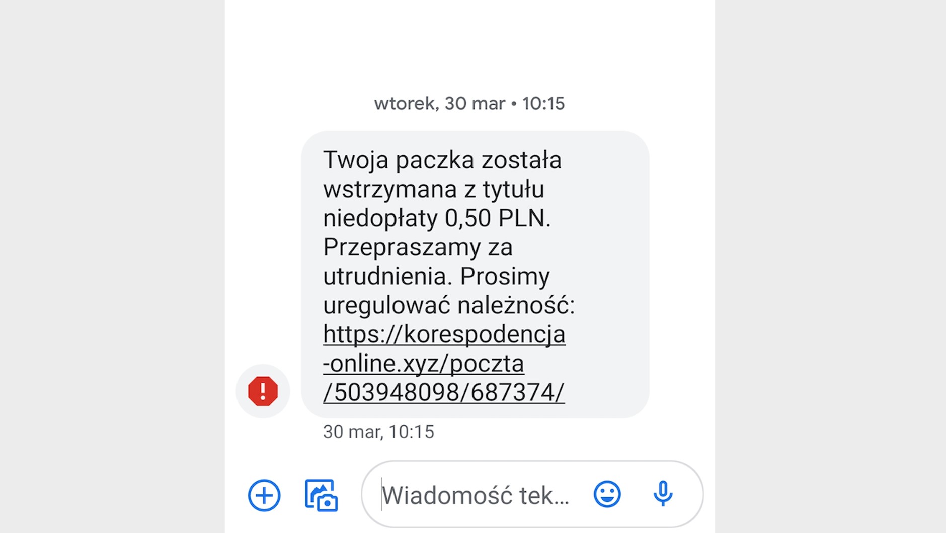 Oszustwo na drobną dopłatę – można stracić dużo pieniędzy!