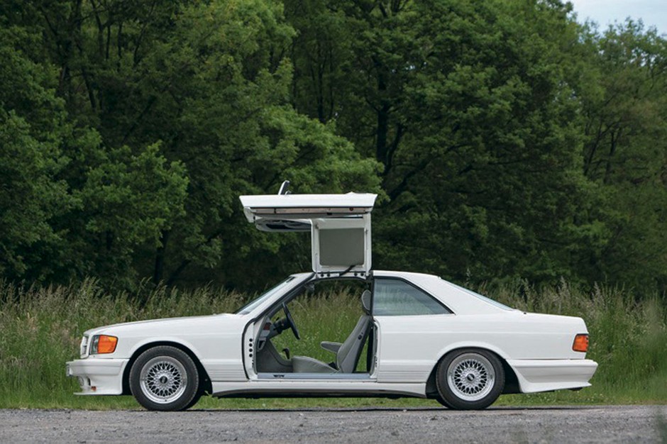 Mercedes 500 SEC Gullwing - tuning ekstremalny