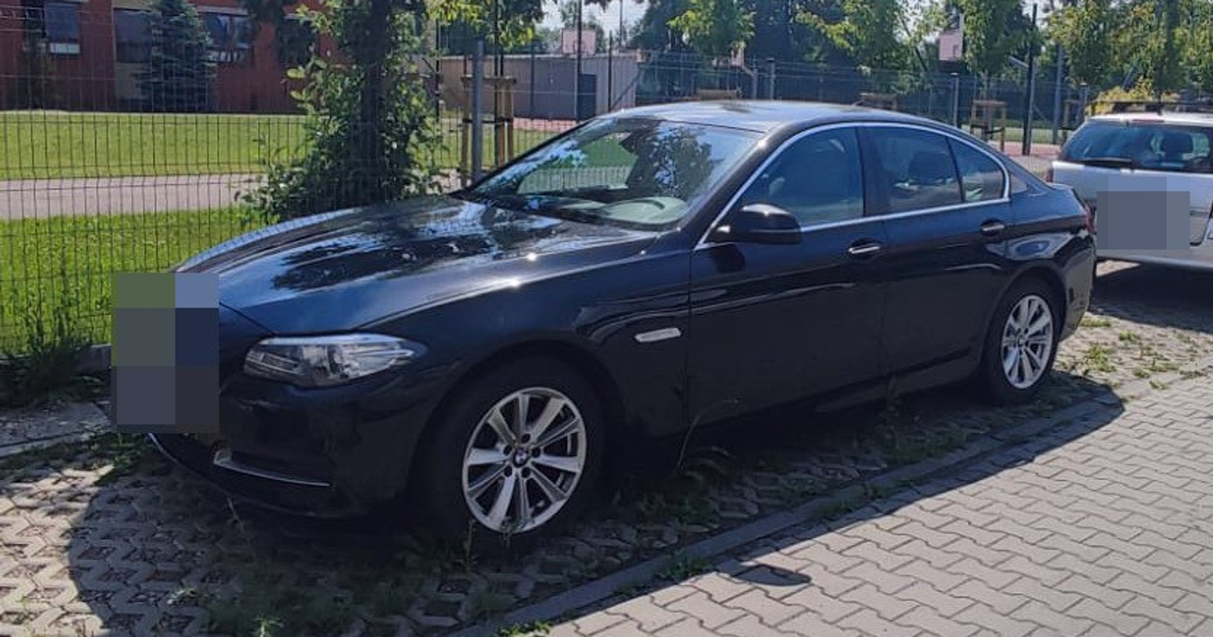 Skradzione BMW, które odnaleźli policjanci z "Kobry"
