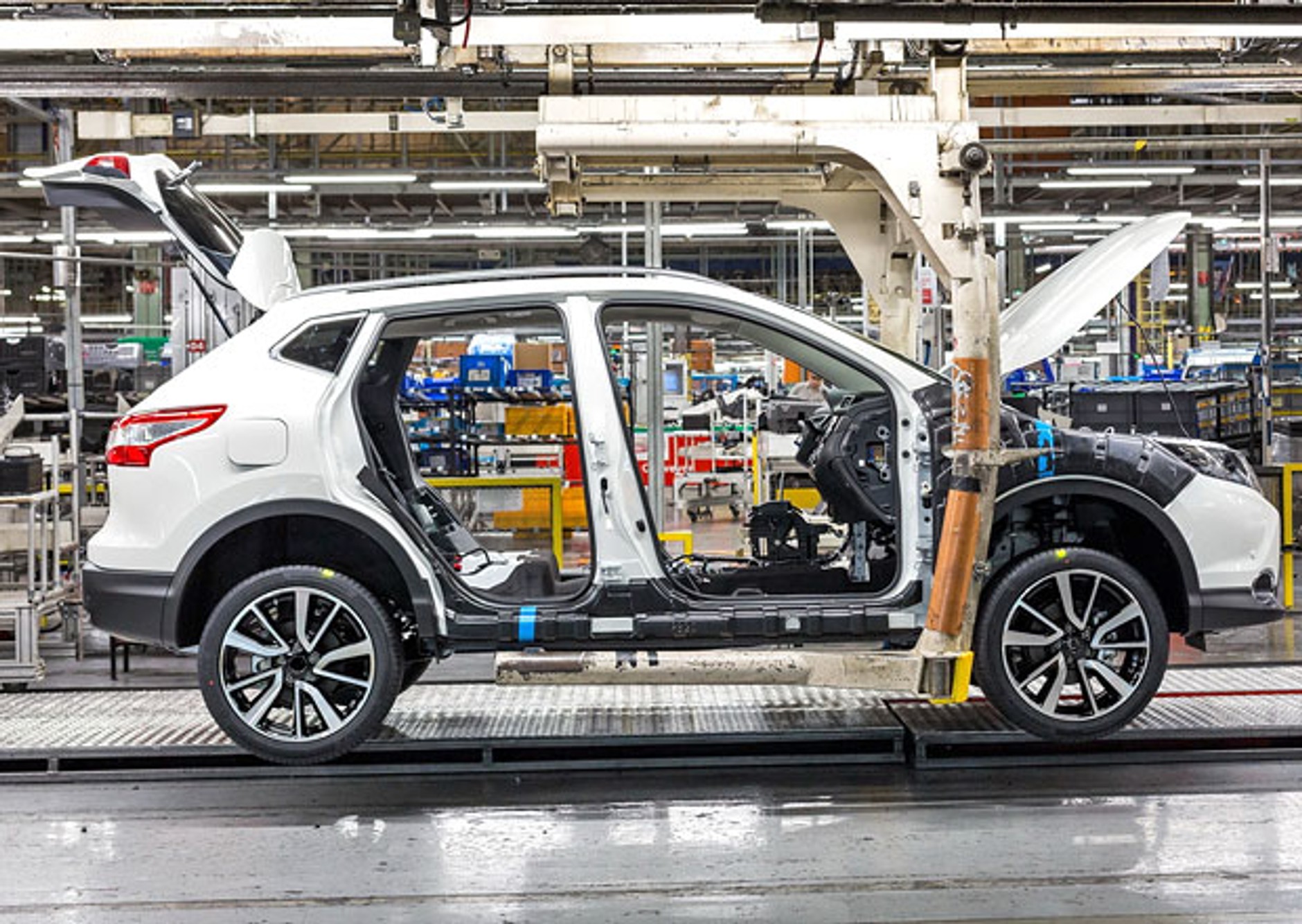 Nissan Qashqai - produkcja w Sunderland