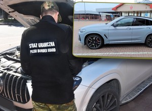 Dwa drogie niemieckie SUV-y miały trafić na Białoruś. Straż Graniczna była czujna