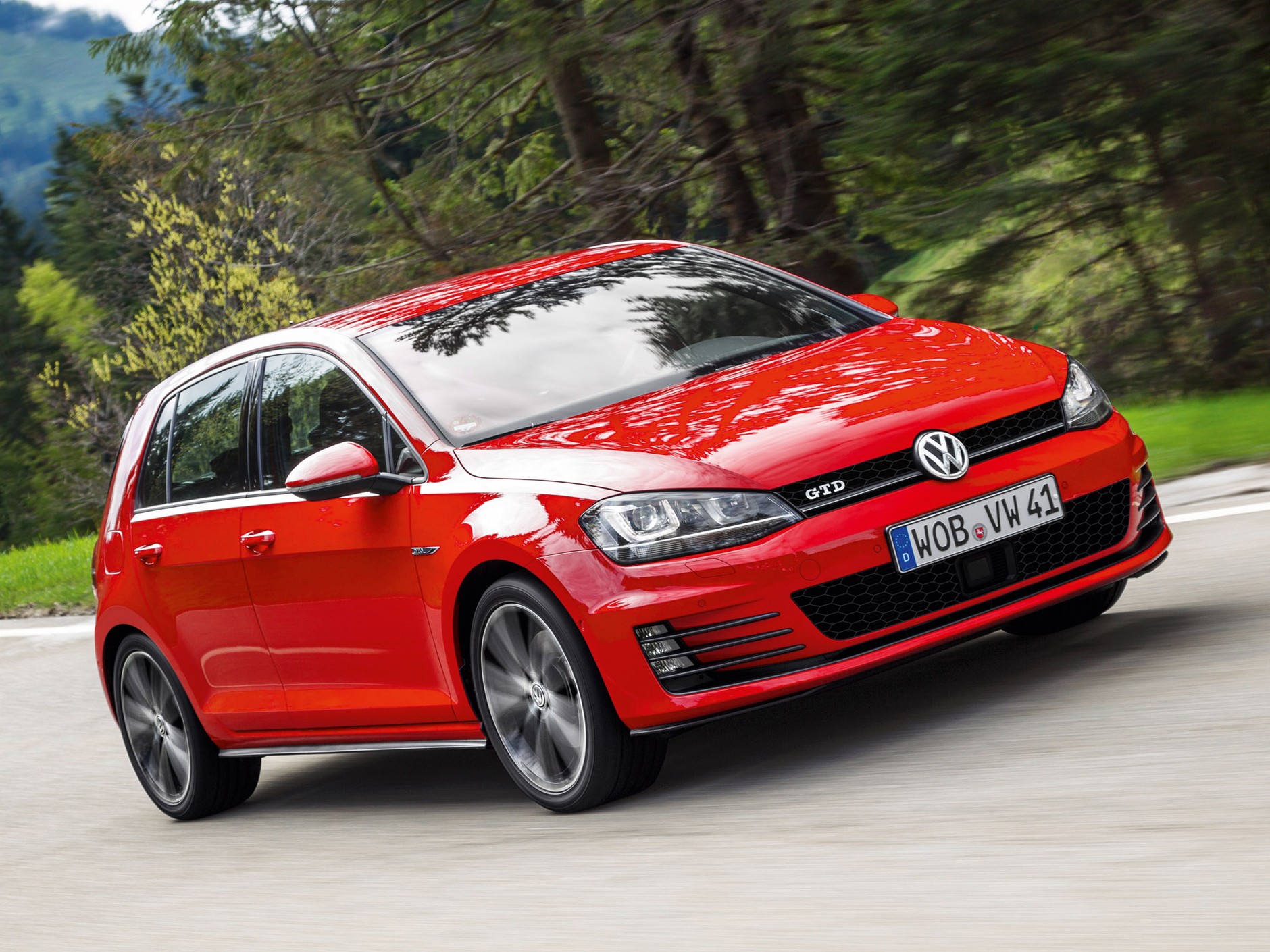 Volkswagen Golf - miejsce 3.