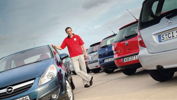 Fiat Grande Punto, Hyundai Gets, Toyota Yaris, Opel Corsa, Vw Polo, Renault Clio - Nowy wśród mieszczuchów