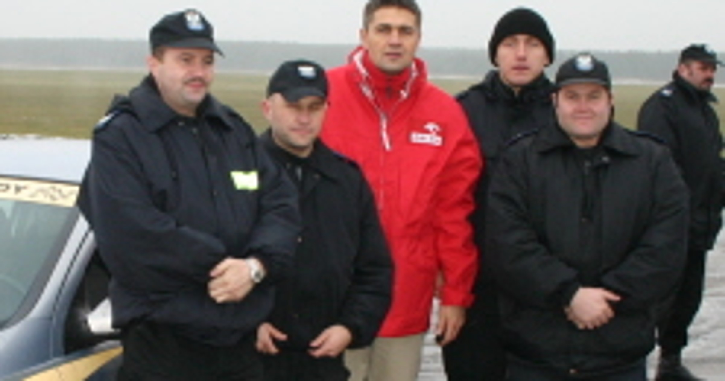 Krzysztof Hołowczyc szkoli policjantów