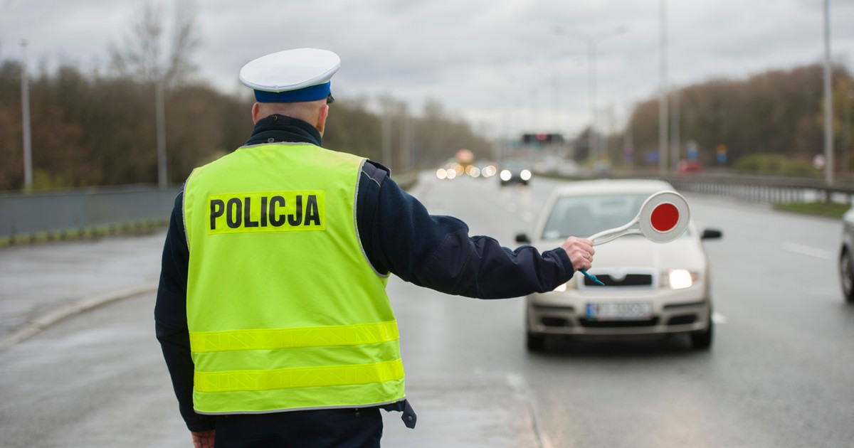 Kontrola policyjna - zdjęcie ilustracyjne
