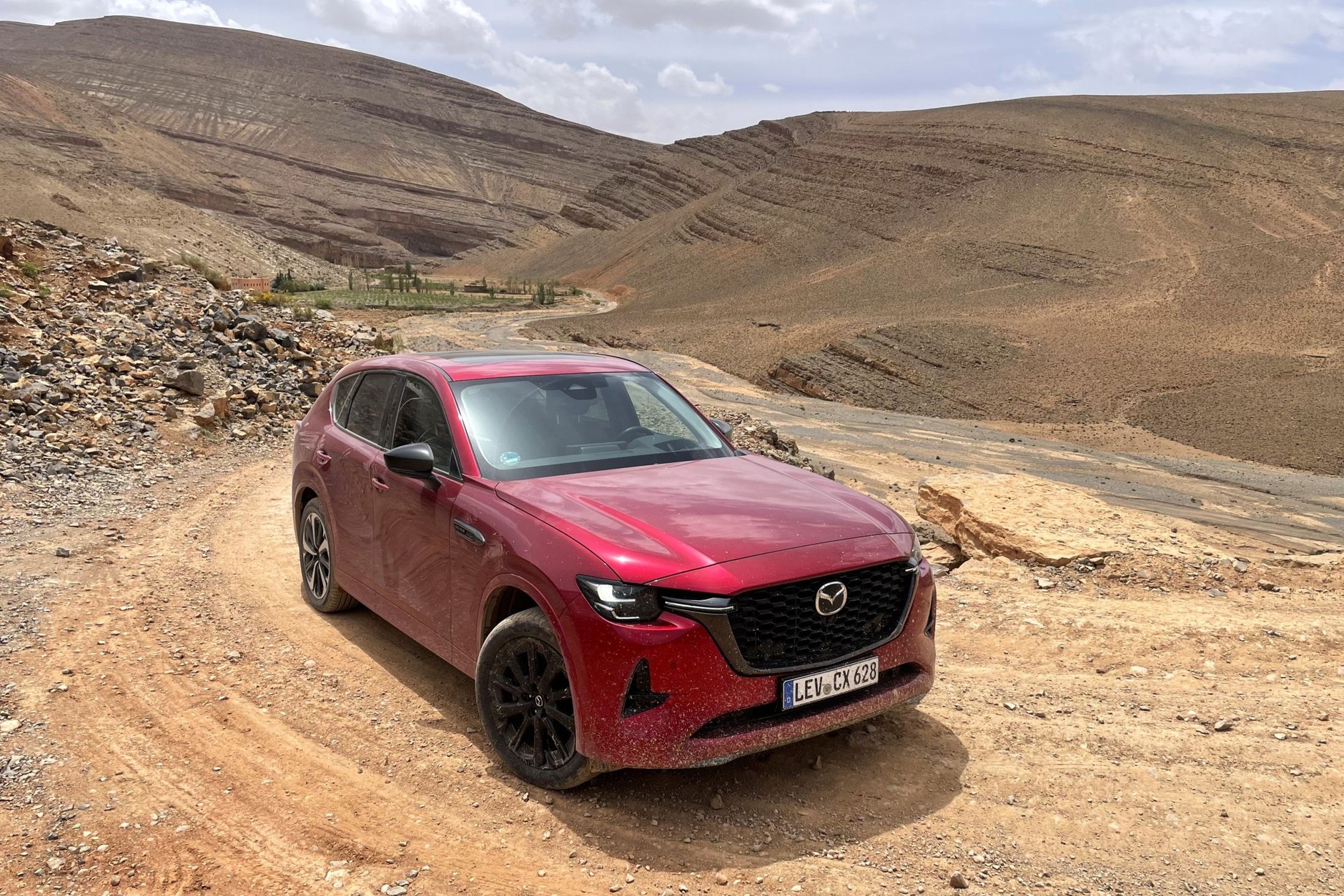 Mazda CX-60 z dieslem w Maroku