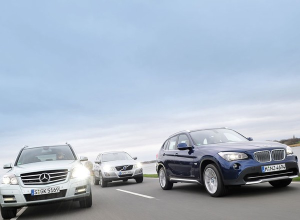 Tani sport? BMW X1 kontra Volvo XC60 i Mercedes GLK