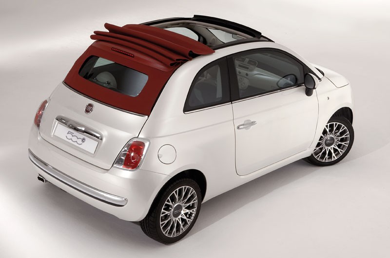 Fiat 500C: nowe informacje i zdjęcia włoskiego kabrioletu (fotogaleria)