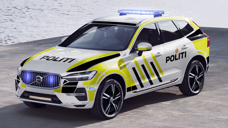 Volvo XC60 PHEV dla norweskiej policji