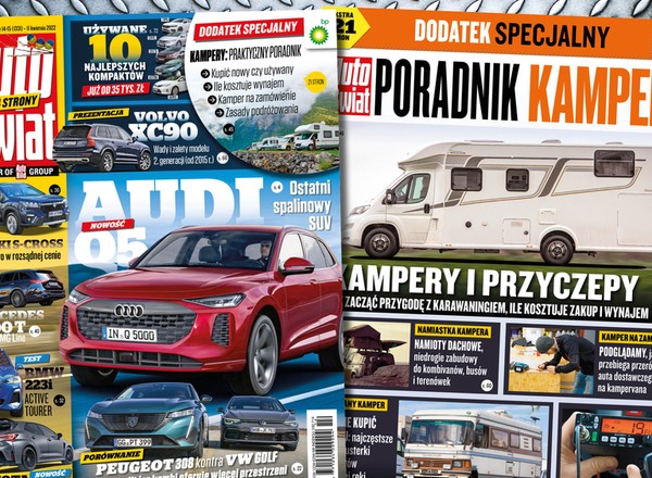 Auto Świat 14-15/2022 z dodatkiem o kamperach