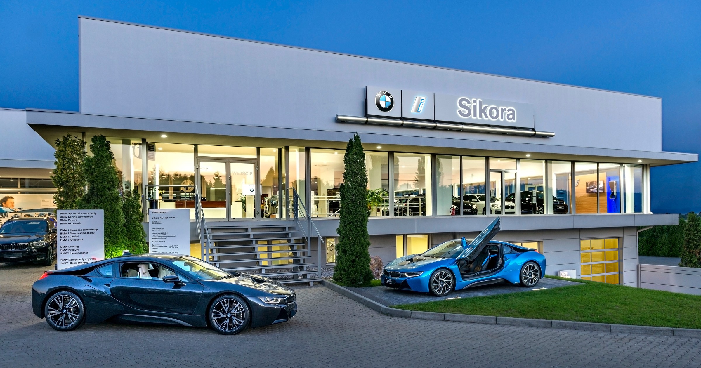 Salon Samochodów Eletrycznych BMW i