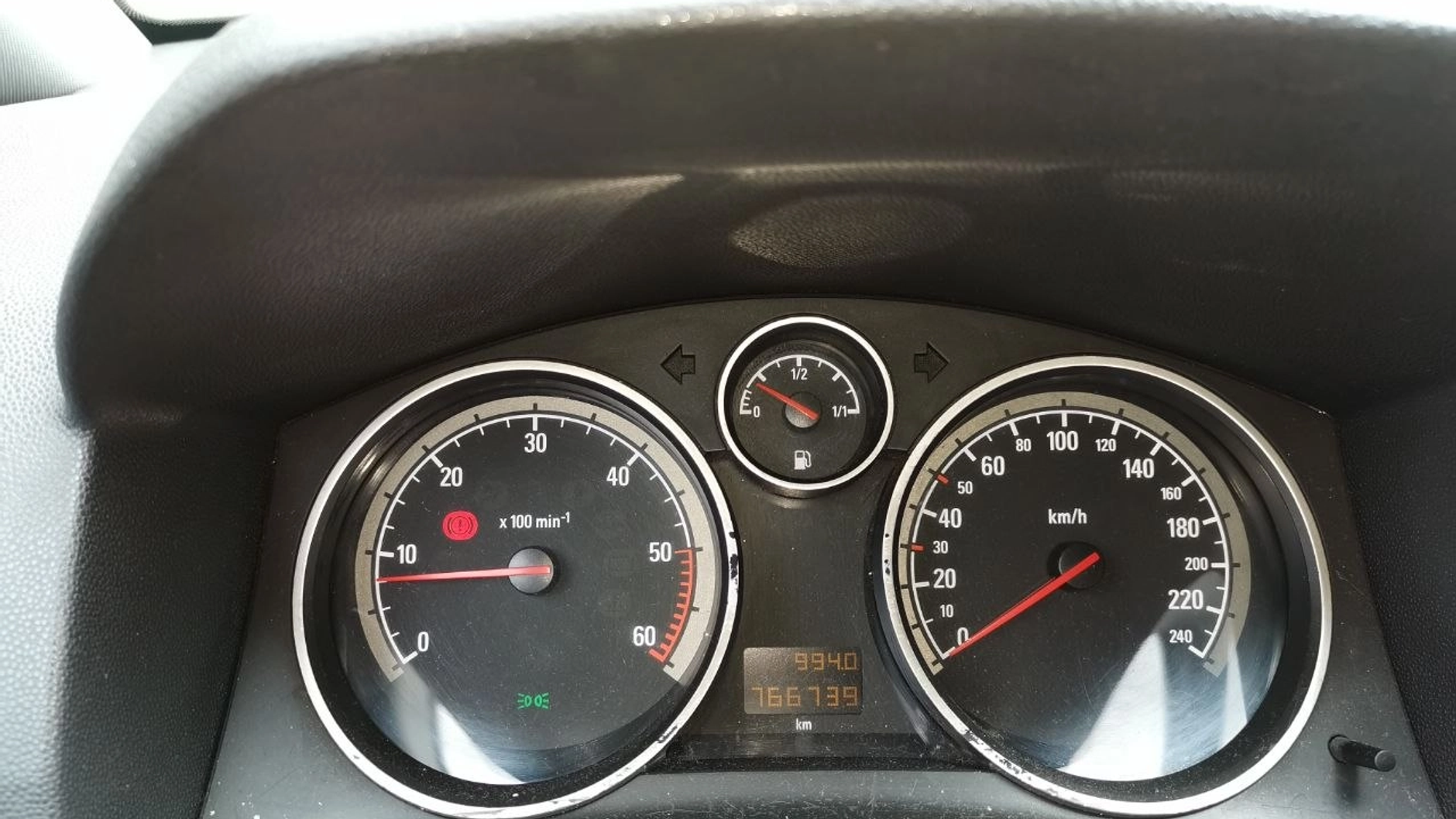 Opel Zafira z przebiegiem 766 tys. km