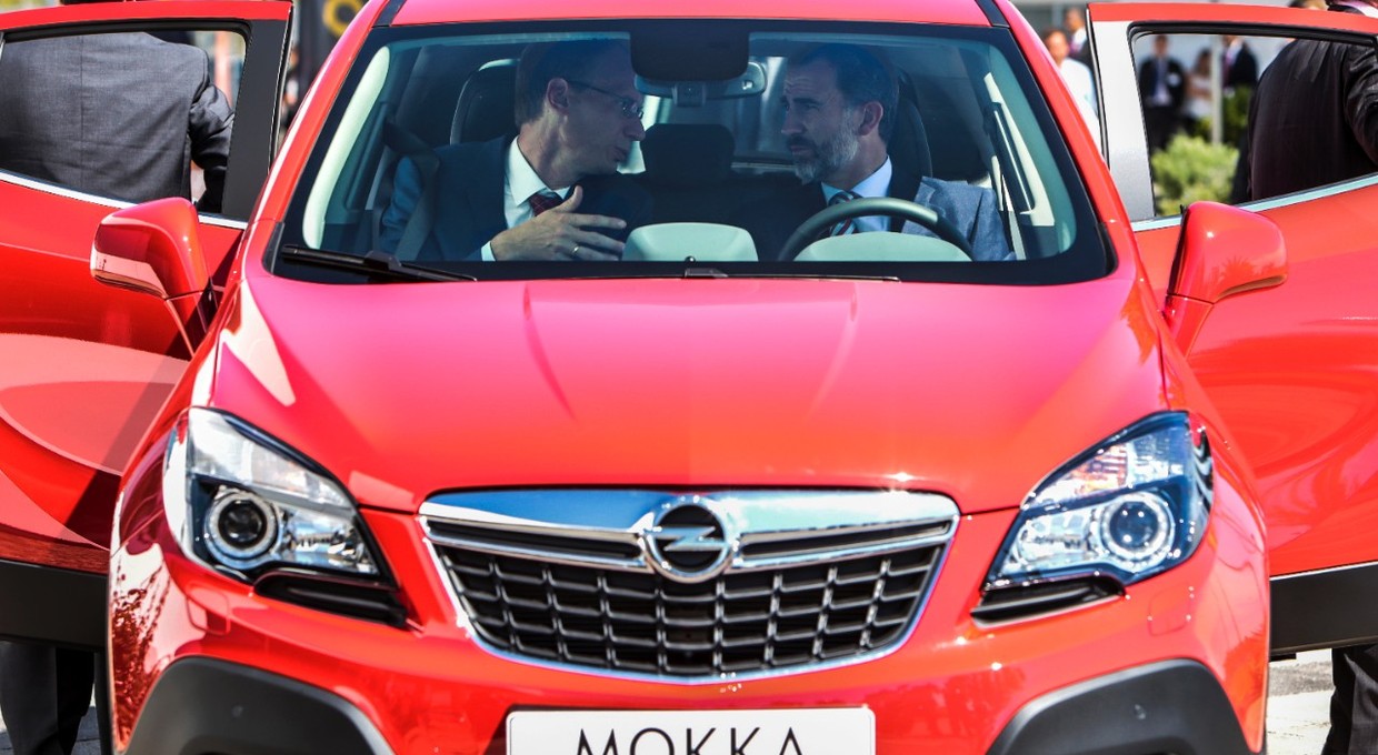 Opel Mokka zjeżdża z linii montażowej w Saragossie