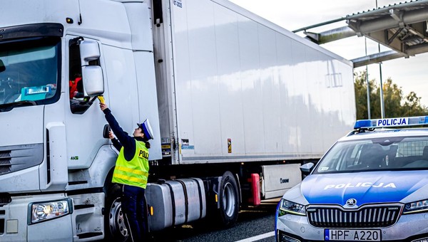 Kontrola trzeźwości na A1
