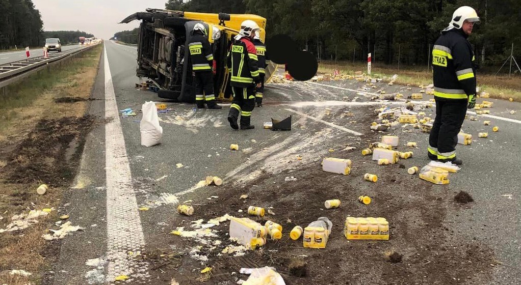 Autostrada A4 cała w majonezie