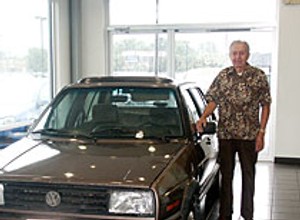 VW: Jetta z roku 1986 z prawie milionem na liczniku