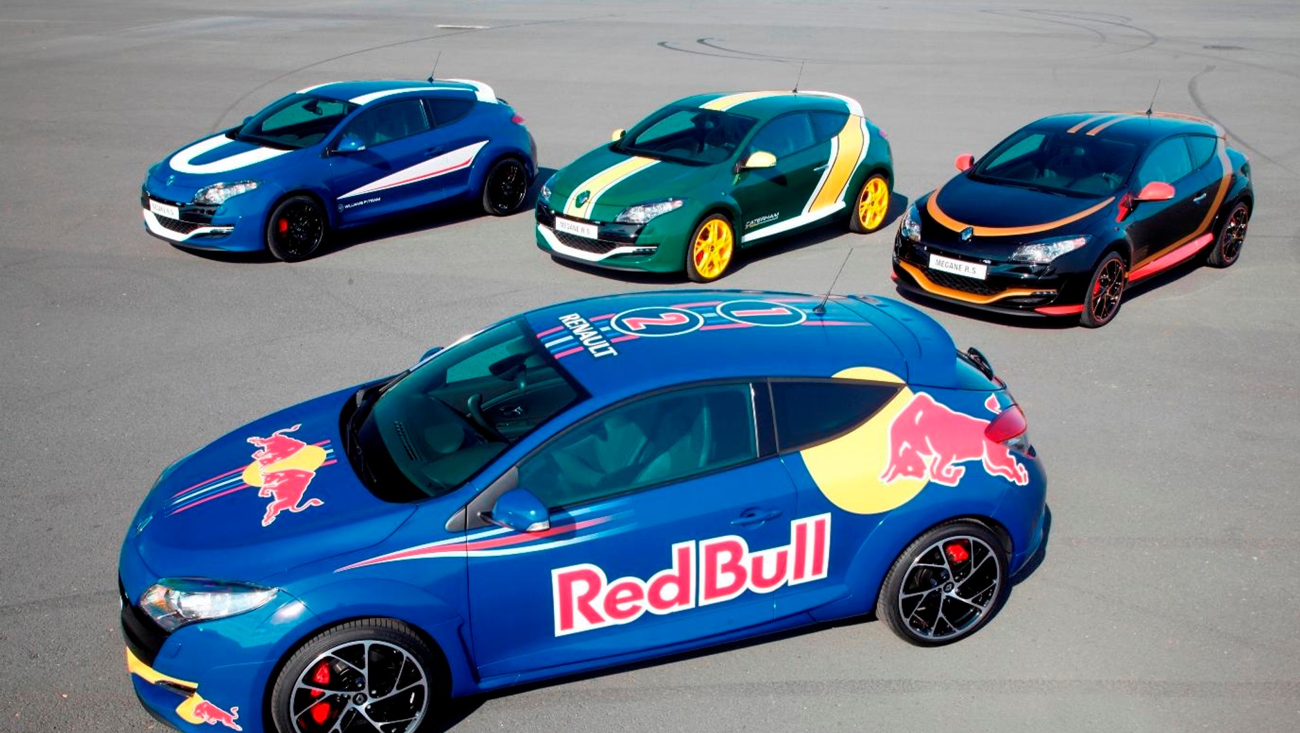 Renault Megane R.S. w barwach F1
