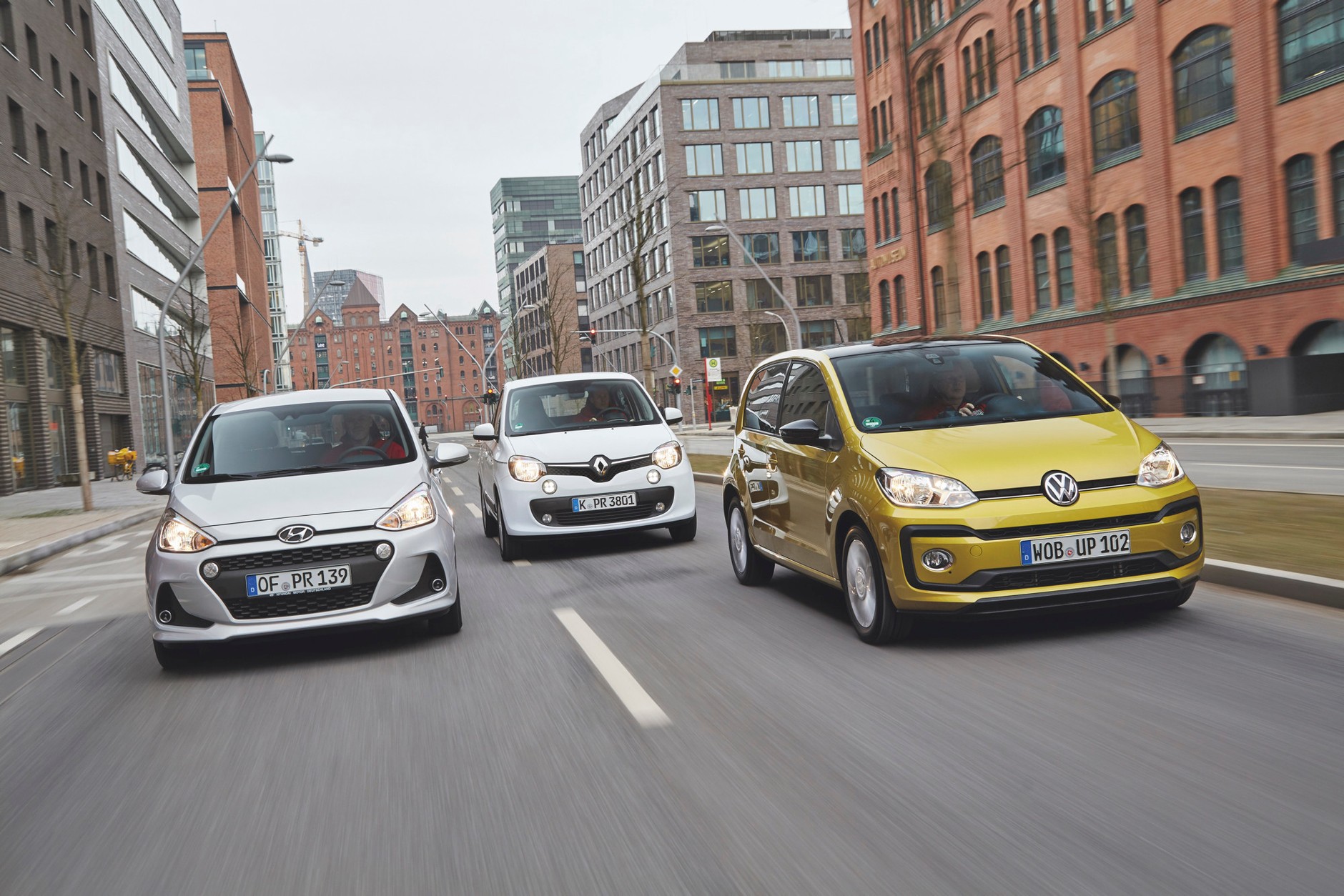 Porównanie: Hyundai i10 kontra Renault Twingo i VW Up!