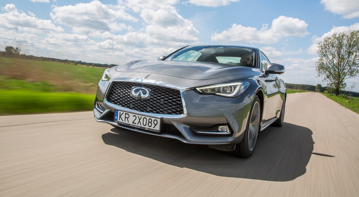 Infiniti Q60 2.0 Turbo - luksus w dobrym stylu