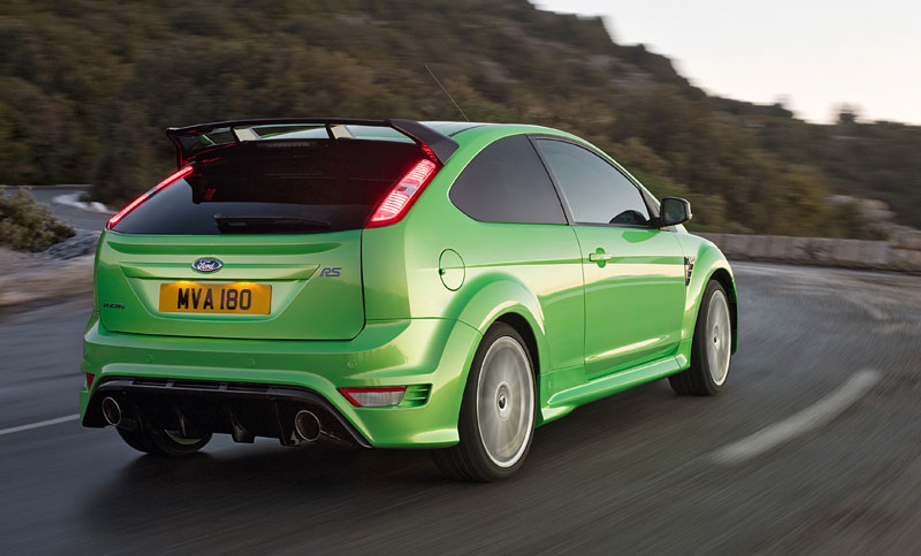 Ford Focus RS: druhá nejrychlejší předokolka Nordschleife