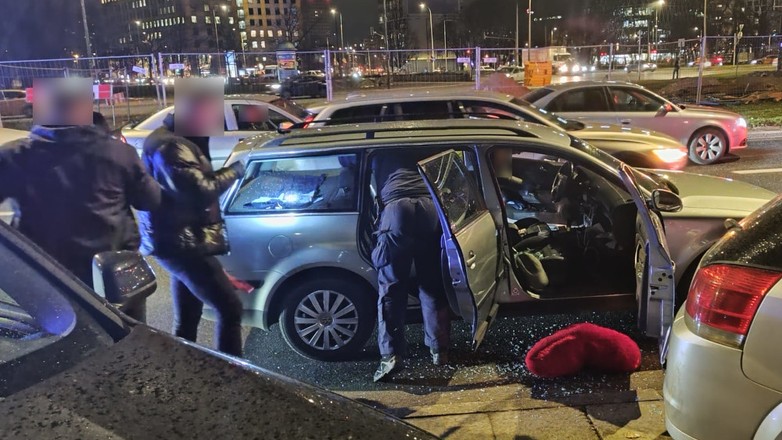 Myślał, że ucieka przed "gangusami". Policja ruszyła za nim w pościg