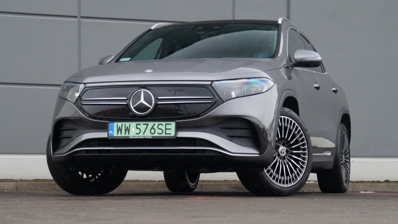 Mercedes EQA - luksus w klasie budżetowej