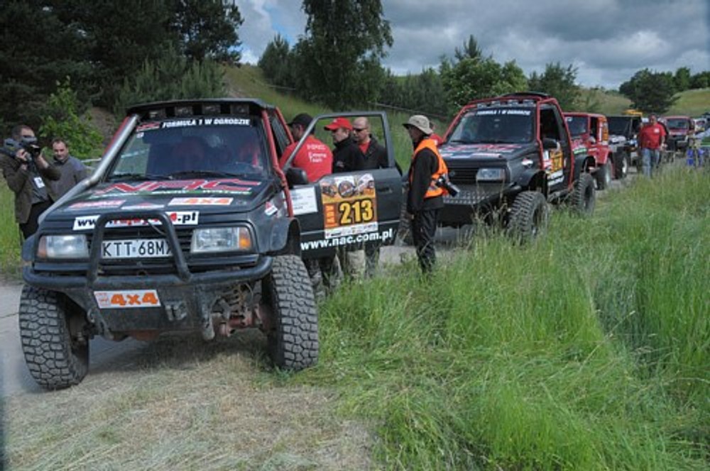 Lubuskie mistrzostwa off-road: Zabawa  w pyle