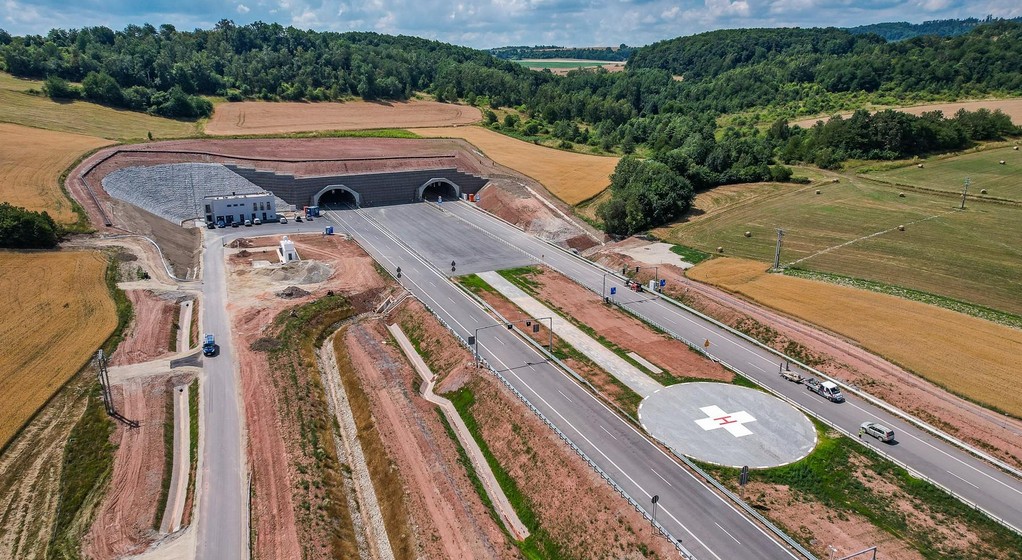 Nowo otwarty tunel na odcinku S3 Bolków - Kamienna Góra
