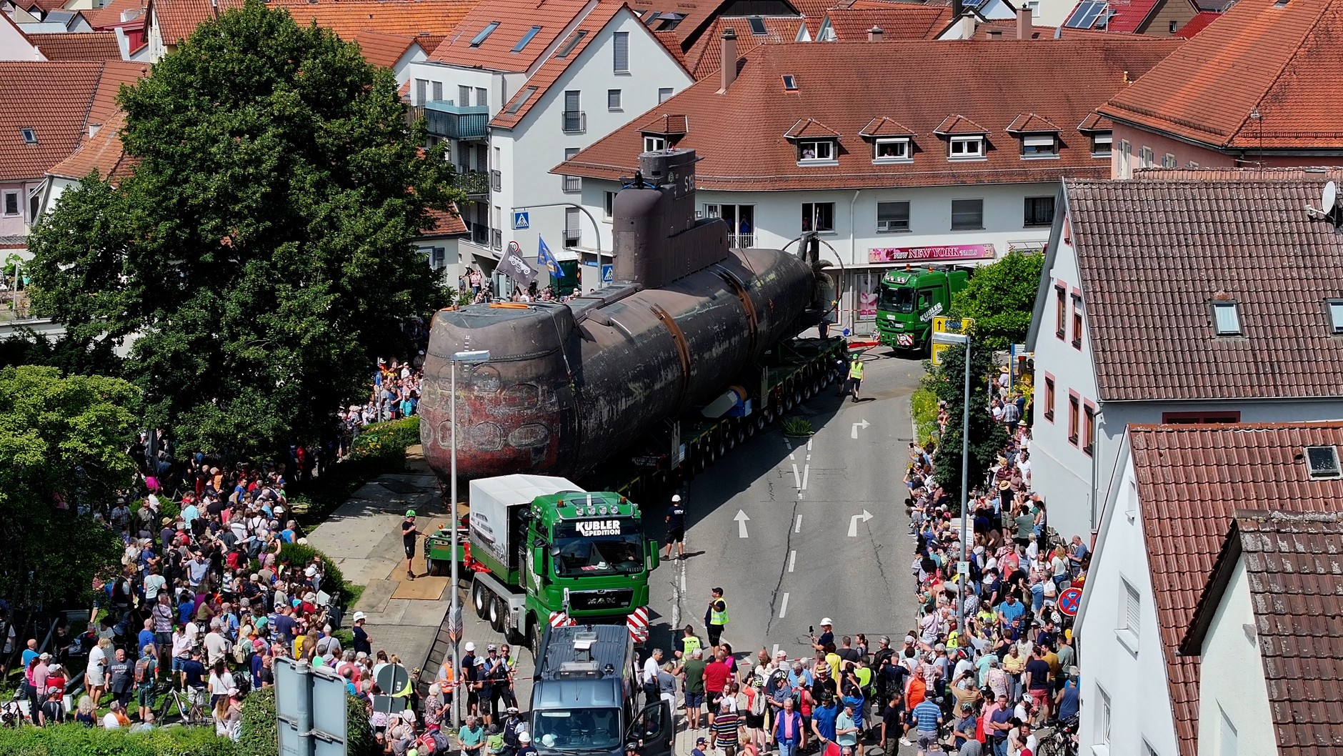 Transport okrętu podwodnego U17