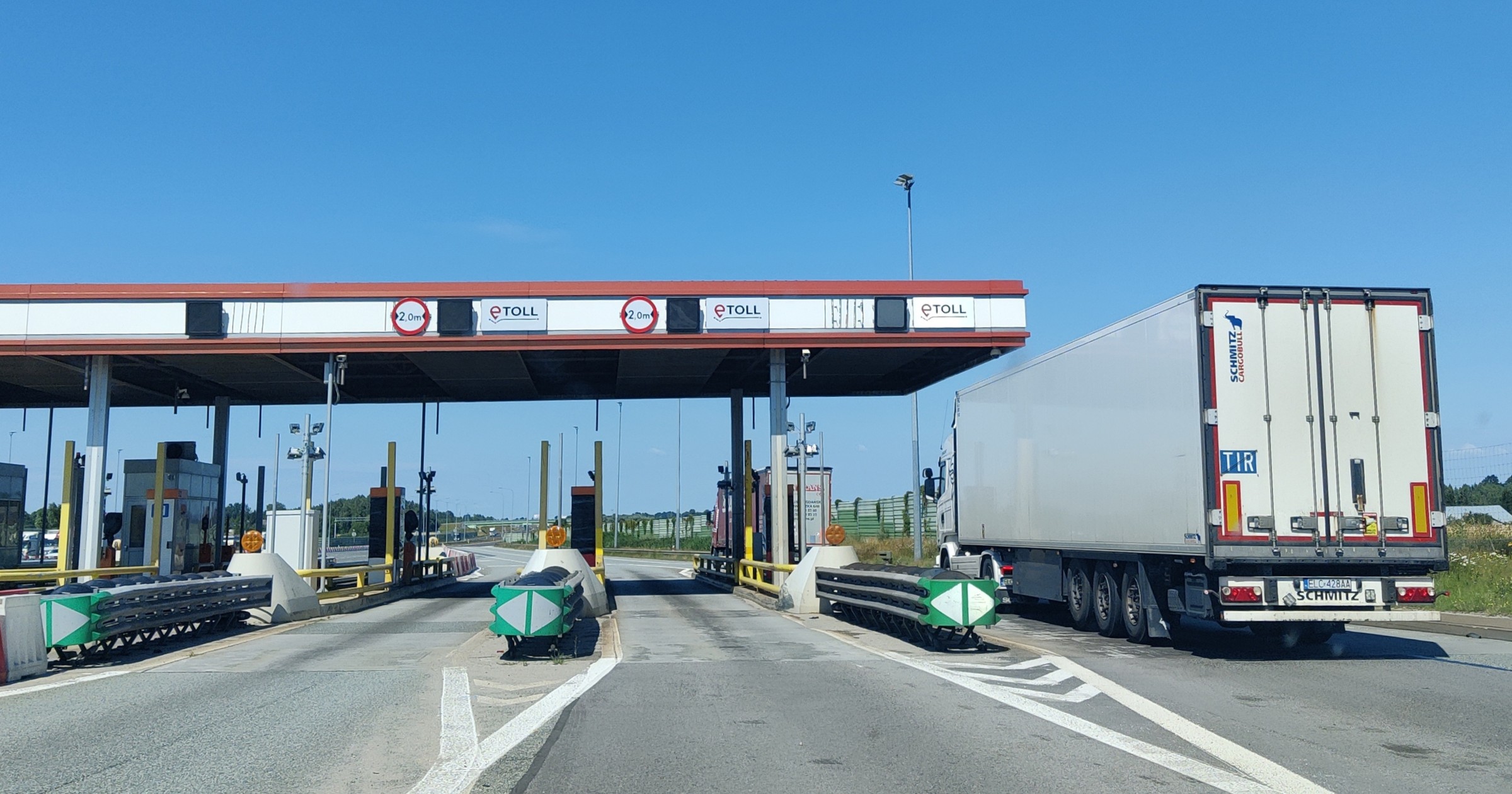 Bramka autostradowa e-TOLL - zdjęcie ilustracyjne