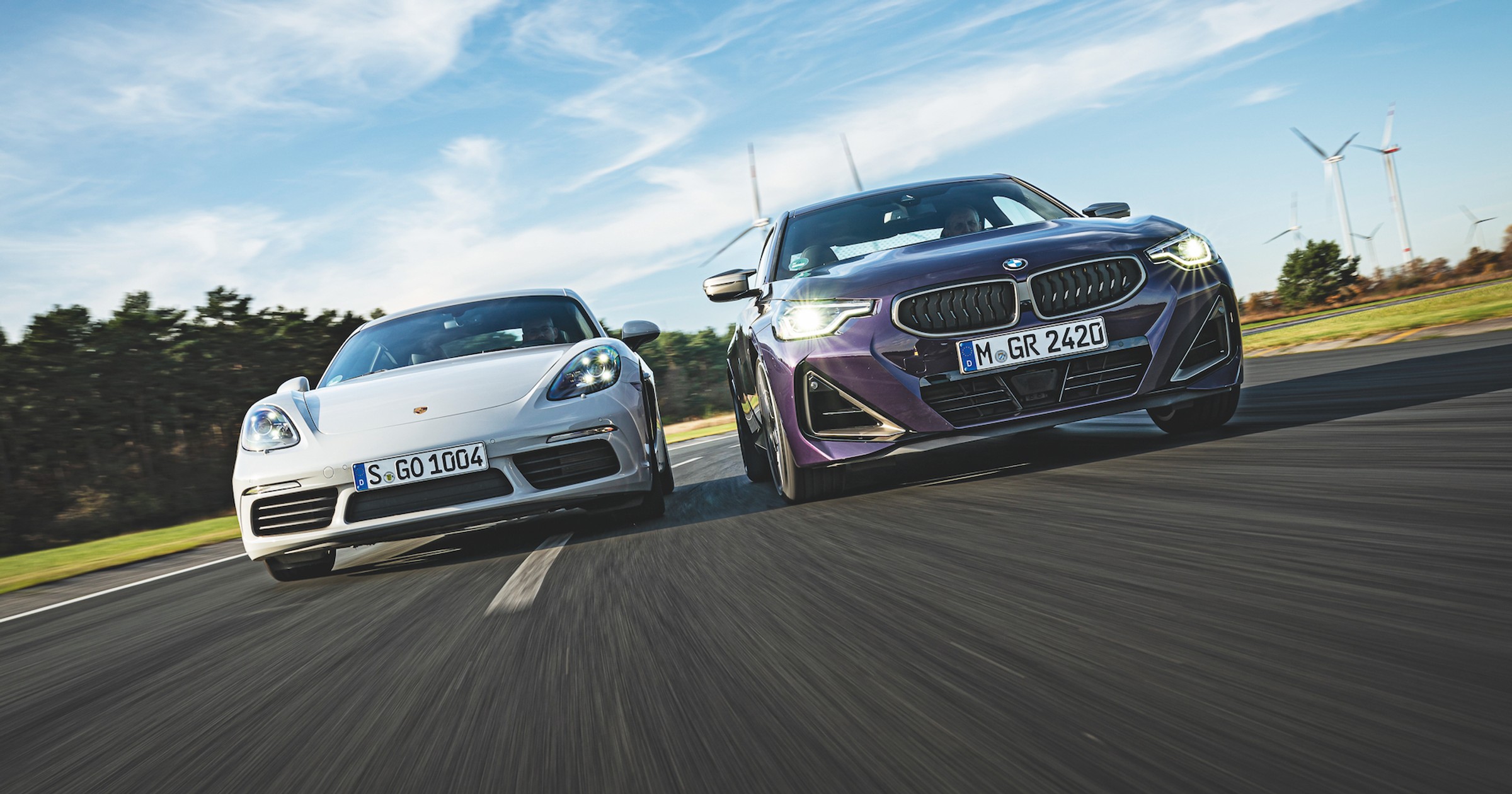 BMW M240i xDrive Coupe kontra Porsche Cayman
