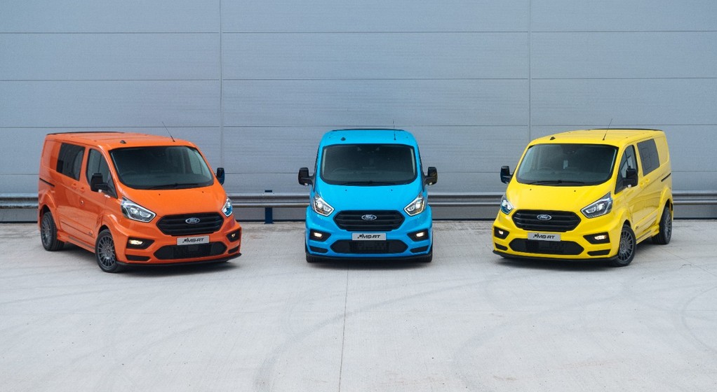 Ford Transit MS-RT w stylu auta rajdowego
