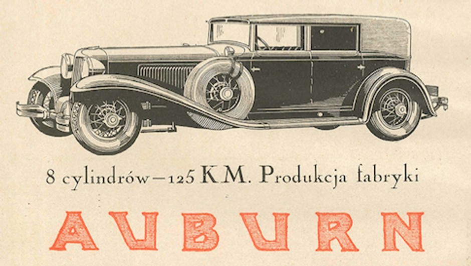 Reklamy z lat 30.