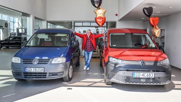 Volkswagen Caddy wyprodukowany w Poznaniu przejechał milion kilometrów